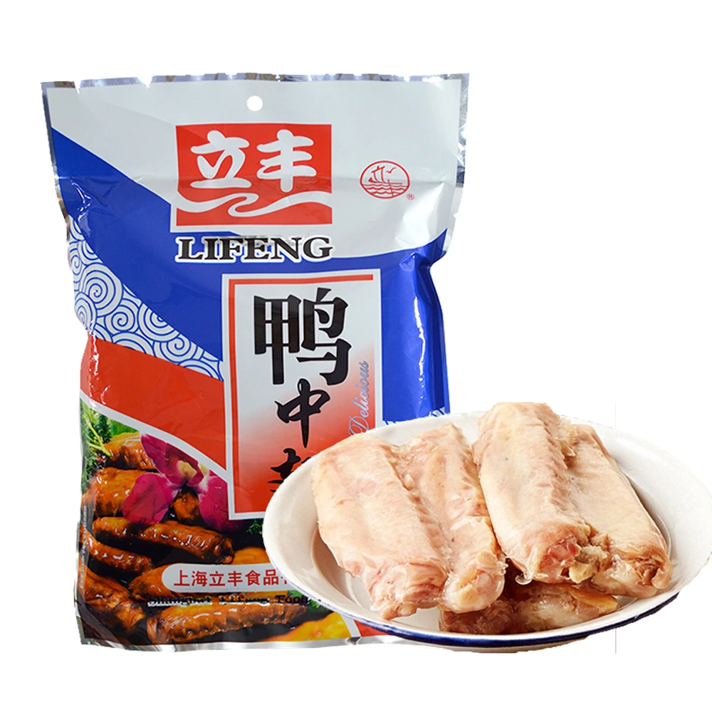 立丰鸭中翅168g袋装独立小包装鸭肉零食休闲食品开袋即食肉质耐嚼
