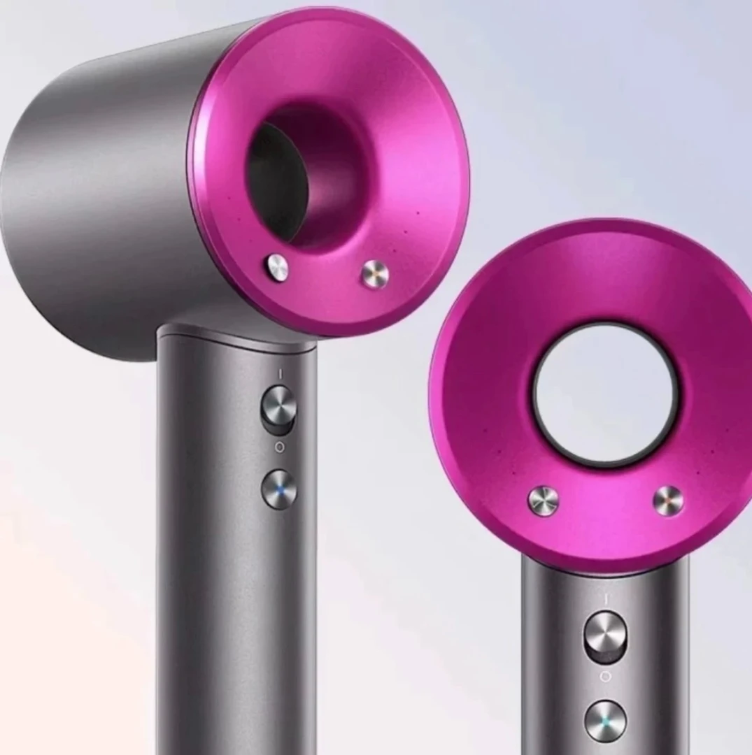 24新款单风嘴玫红色家用负离子护发大功率不伤发速干冷热风筒静音