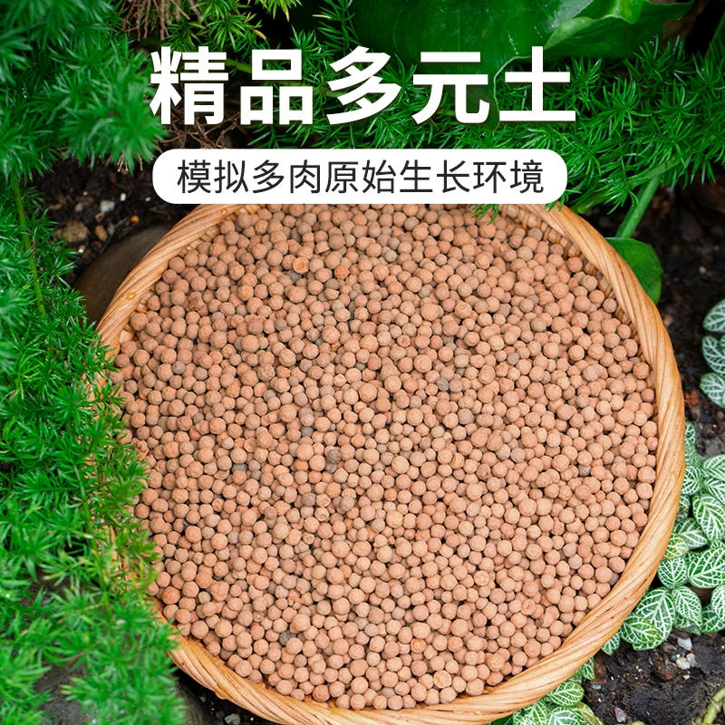 【多元土】纯颗粒活力多元土船长花园多肉植物专用营养土多种