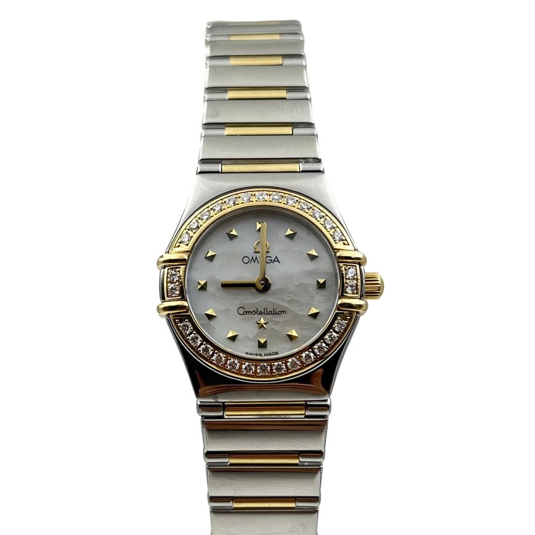 95新 Omega/欧米茄 星座系列/表径22.5mm/石英/原钻