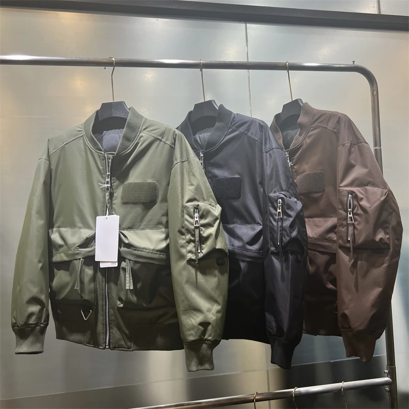 【聚】0963 高定款！情侣款秋冬宽松潮百搭MA1飞行羽绒服