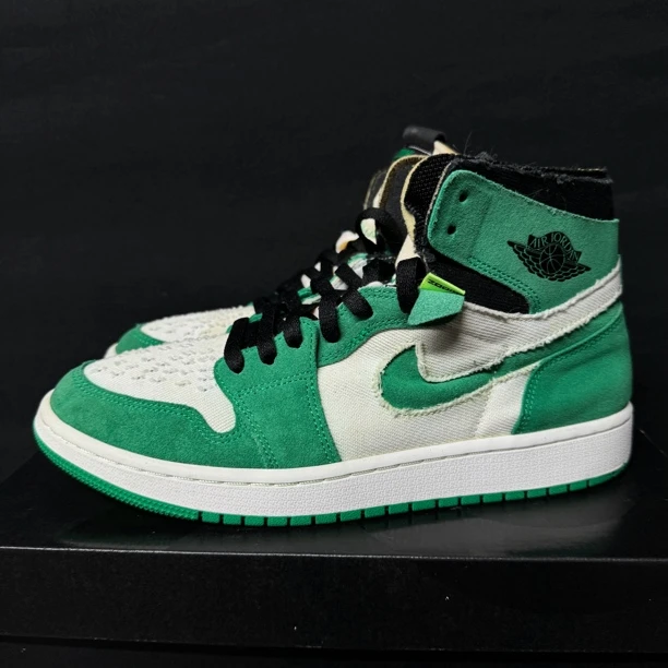 43码｜AJ1 Zoom 白绿 高帮 无原鞋垫 防滑耐磨｜假一罚四｜