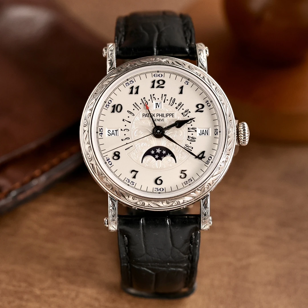 95新 Patek Philippe/百达翡丽 5160G腕表 单表70字