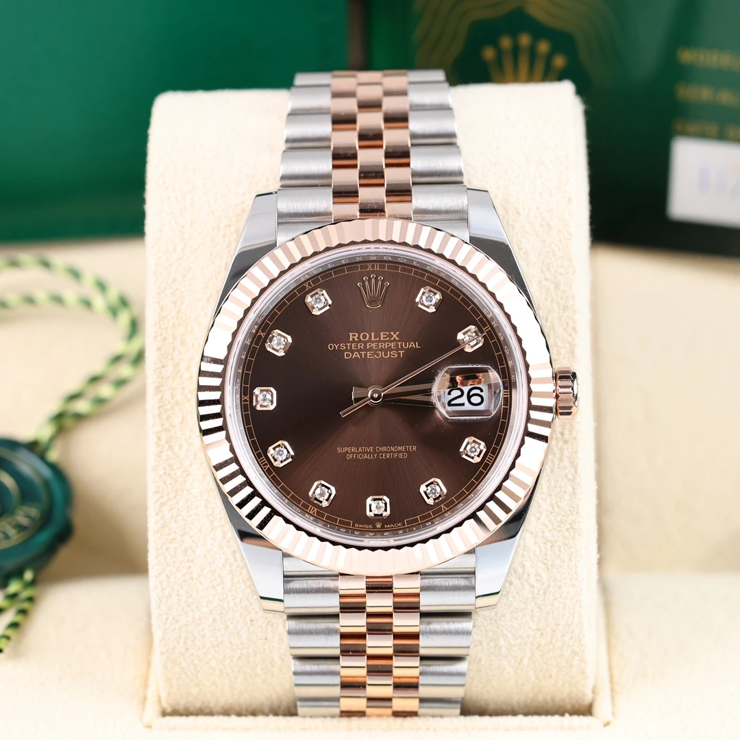 99新 Rolex/劳力士 日志型126331腕表 钻刻 41mm 2024年9月保卡