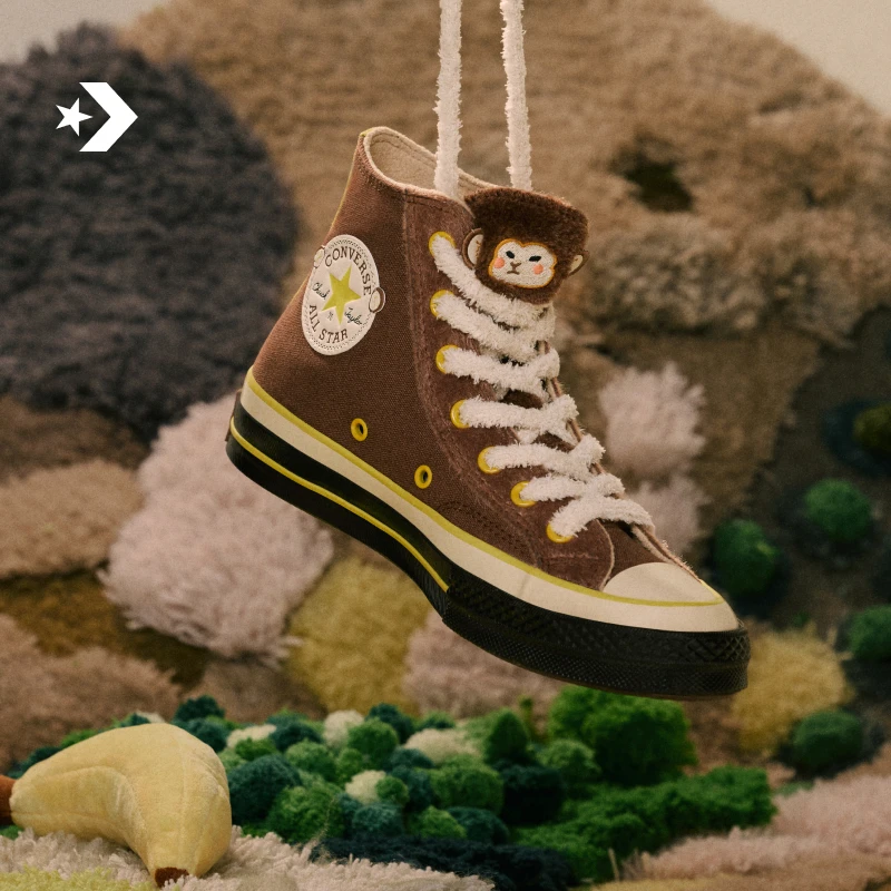 【快乐萌宠】匡威1970S猴子加绒休闲板鞋CONVERSE A12767C
