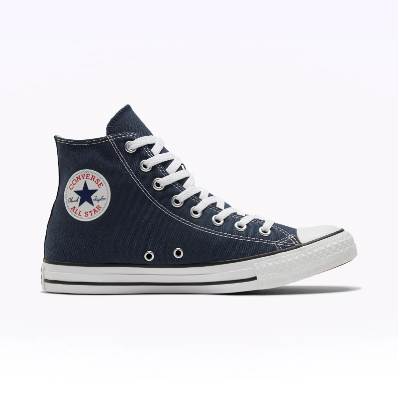 匡威AllStar男女高帮帆布休闲运动鞋海军蓝CONVERSE 102307
