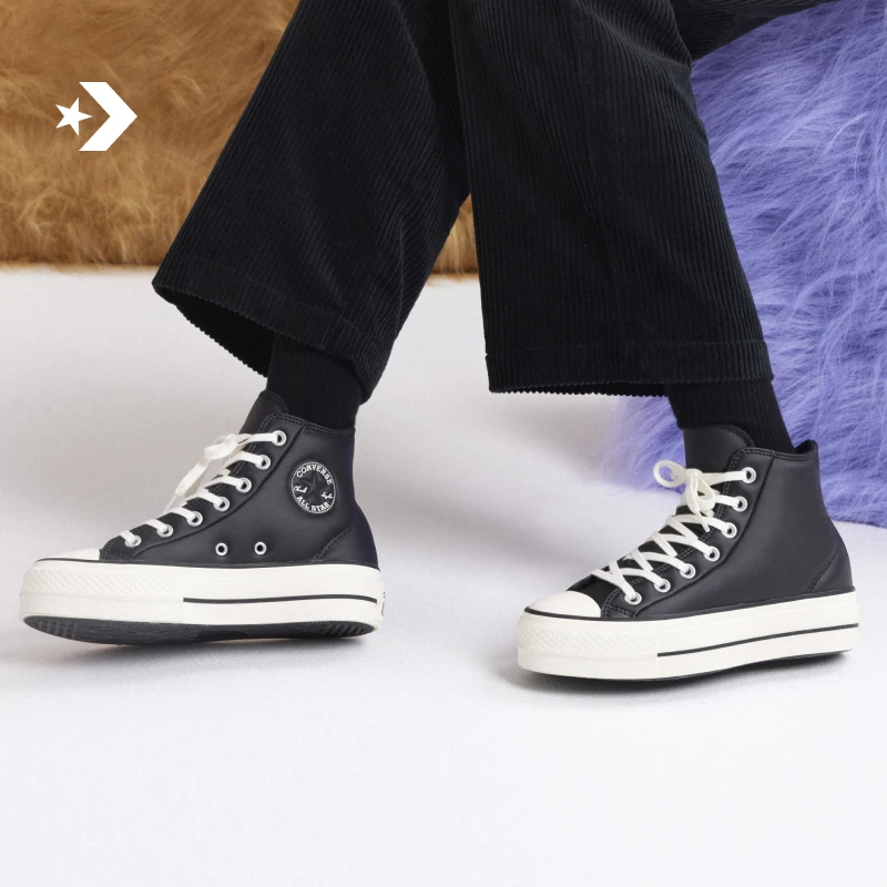 匡威AllStarLift厚底高帮休闲运动鞋CONVERSE A11160C