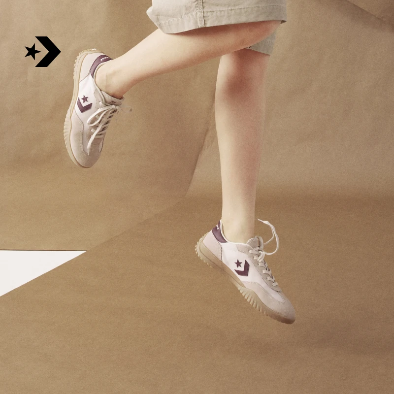 【流光风】匡威RunStarTrainer流星复古运动德训鞋腮红粉A10450C