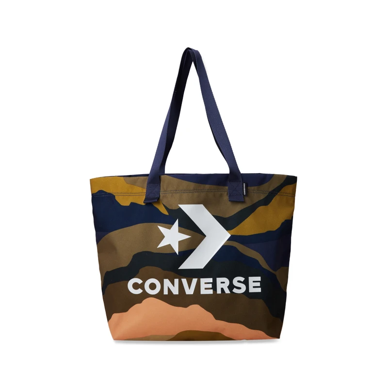 匡威 TOTE男女同款大容量山系印花托特包CONVERSE 10025813