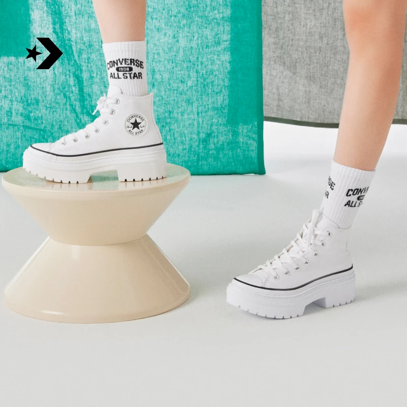 匡威AllStarLuggedHeel休闲运动鞋复古厚底靴CONVERSE A10364C