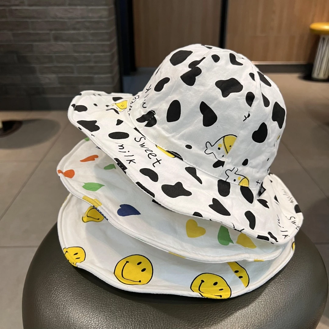 婴儿帽子春秋薄款渔夫帽男女宝宝大帽檐防晒遮阳帽儿童夏季太阳帽