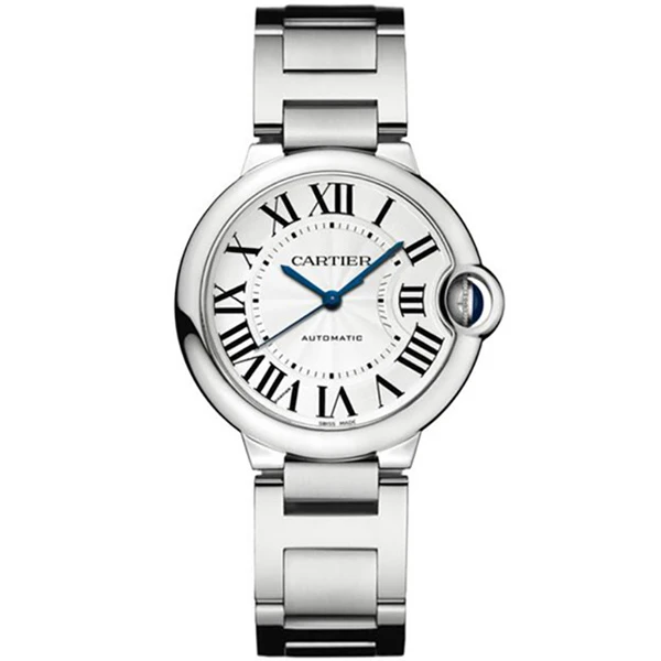 99新 Cartier/卡地亚 蓝气球W6920046时尚36mm机械 经典白盘单表