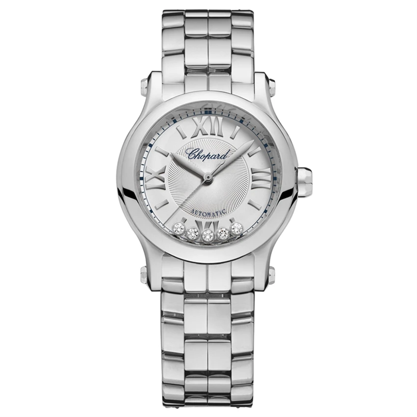 99新 Chopard/萧邦 萧邦快乐5钻30盘278573-3012机械女表23年单表