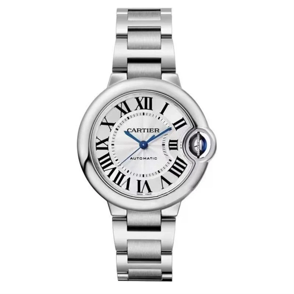 99新 Cartier/卡地亚 蓝气球W6920071经典女款33白盘21年全套