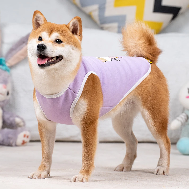 狗狗衣服可选保暖背心2023新款秋季宠物柴犬小泰迪雪纳瑞比熊秋装