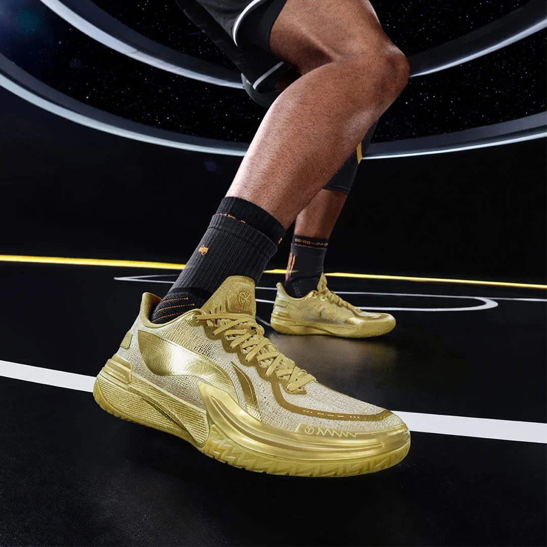 【伽马-金乌】李宁官方篮球鞋男鞋回弹防滑专业实战运动球鞋ABAU039