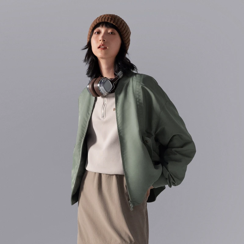 李宁户外CF溯短款外套运动百搭时尚宽松遮臀显瘦休闲夹克AJDU336