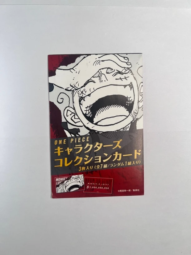 【海贼王】表情卡 3枚入 现货 日谷