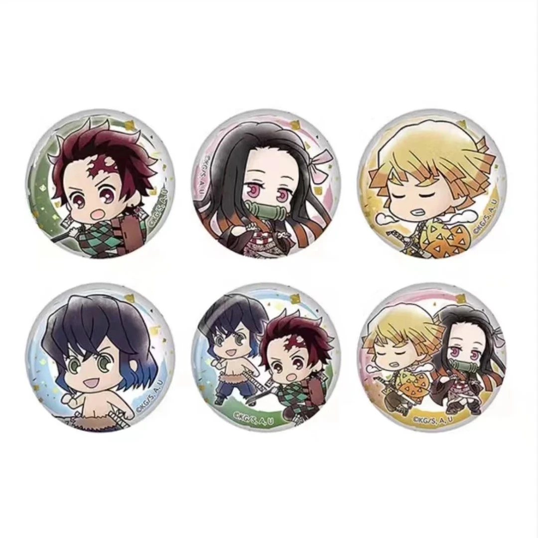 【鬼灭之刃】花鸟风月极Q/糖果/折纸吧唧卡片合集日谷国现