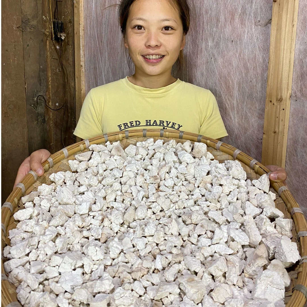 云南野生茯苓【手工生切晾干】正宗自然生长茯苓