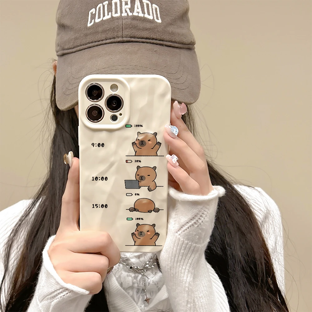 打工海豚LY适用iPhone苹果7plus手机壳13pro/15promax/7潮牌A1864