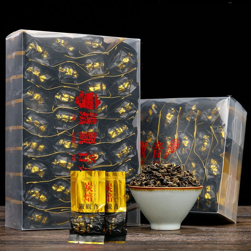 安溪铁观音轻火传统炭焙安溪浓香型碳培乌龙茶碳焙烘焙炒米香500g
