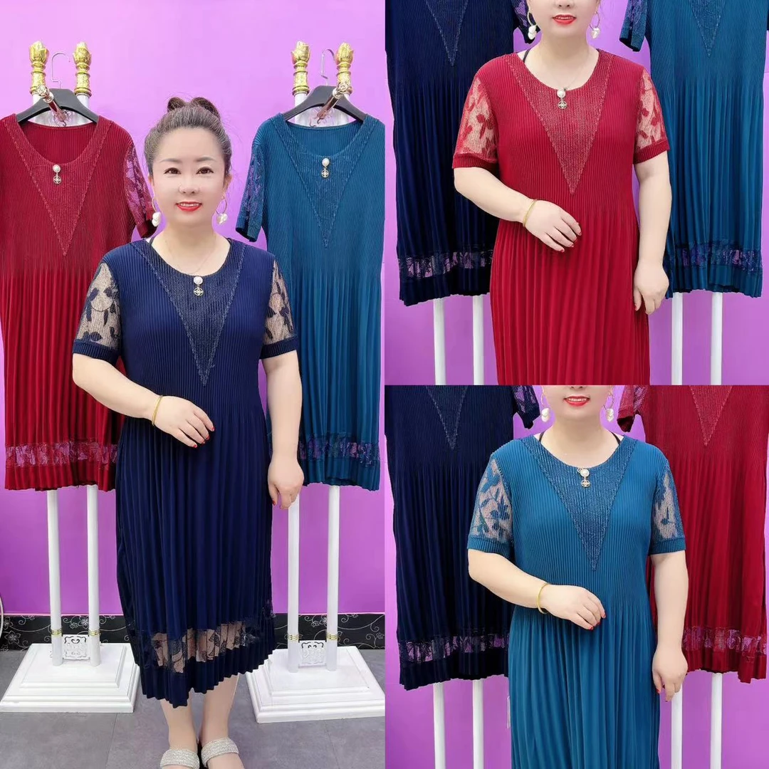 8810款褶皱连衣裙