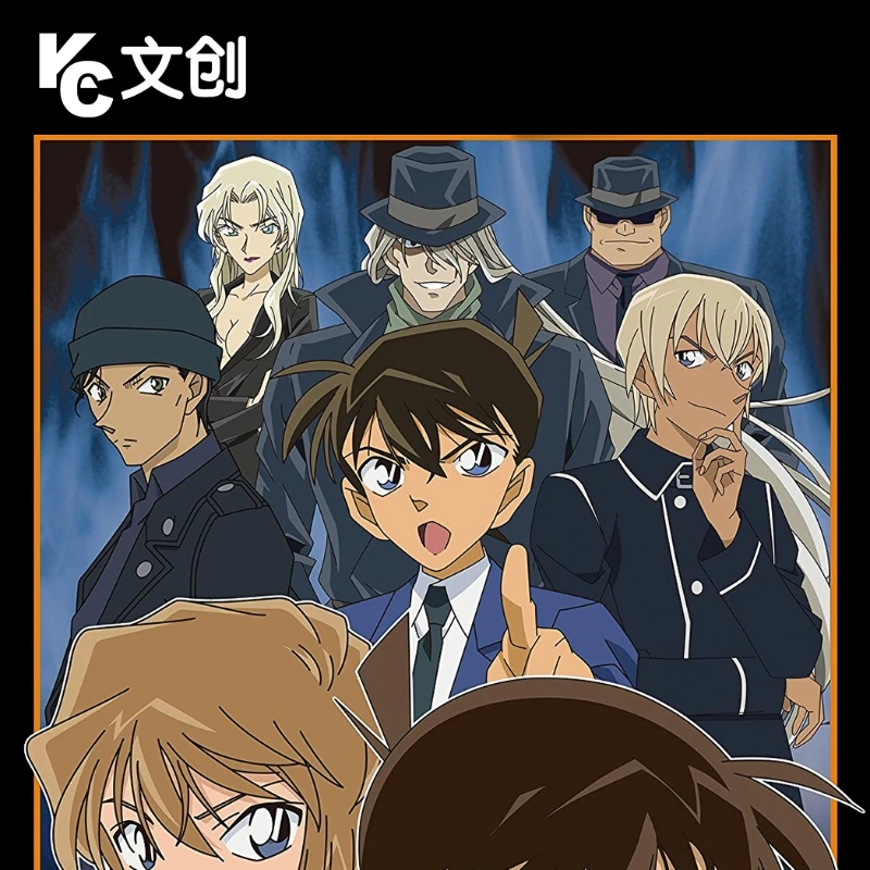 【许愿不停】KC文创·名侦探柯南第一弹红黑对决系列58mm吧唧 代拆