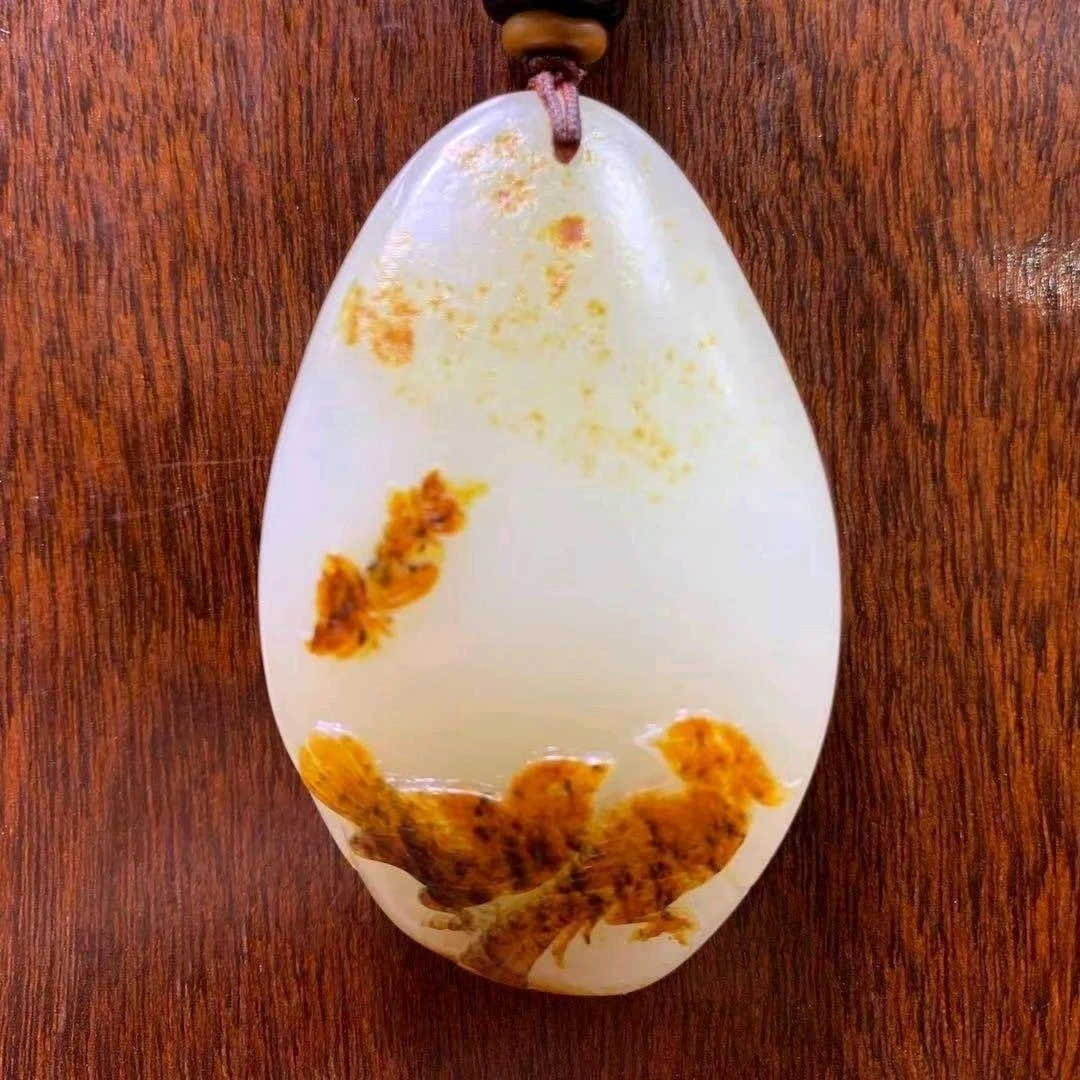 钛钢仿水晶吊坠 新疆和田市精品挂坠