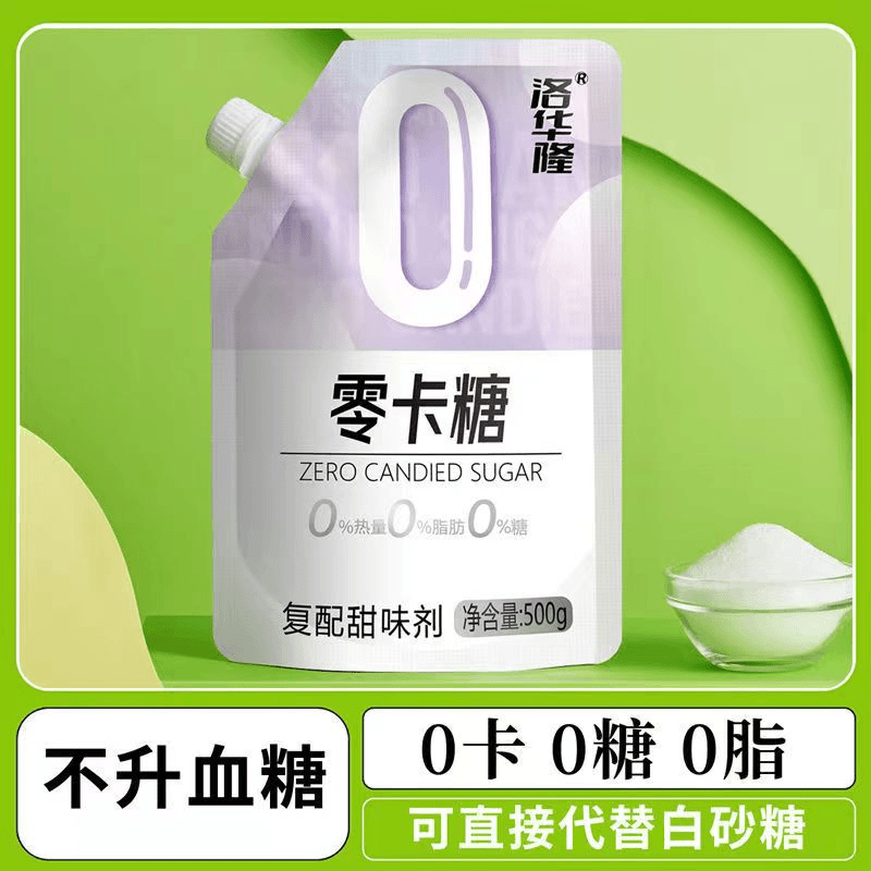 洛华隆 零卡糖赤藓糖醇代糖优质卡糖代替木糖醇散装食品烘焙食材食用高倍