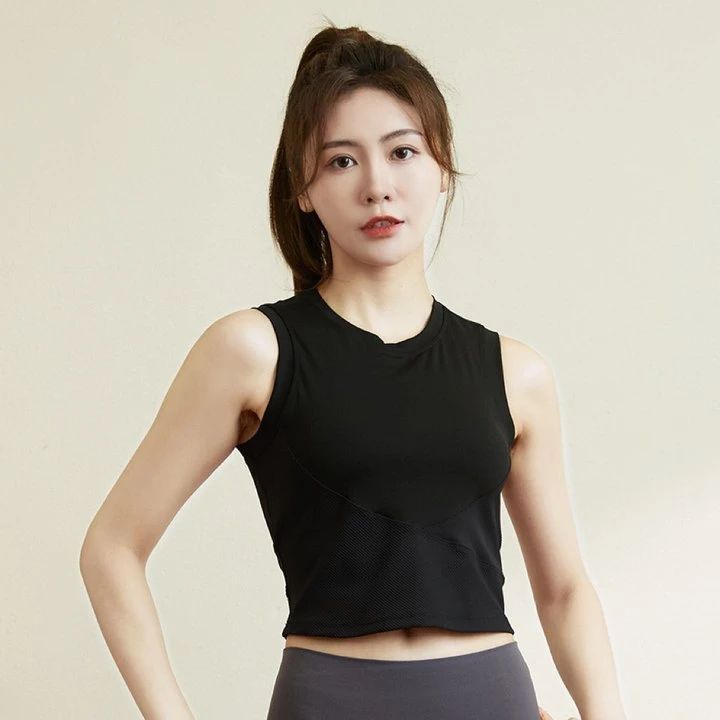 YAOO608瑜伽背心运动透气休闲女士显瘦夏季时尚外穿户外性感