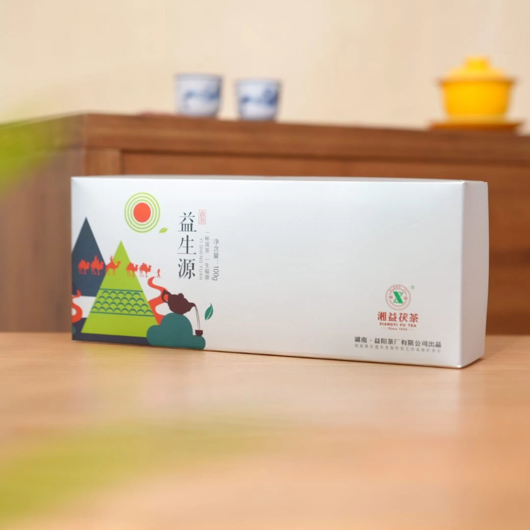 【和静严选】2023年益生源便携装/湘益茶叶/安化黑茶速泡茶100g