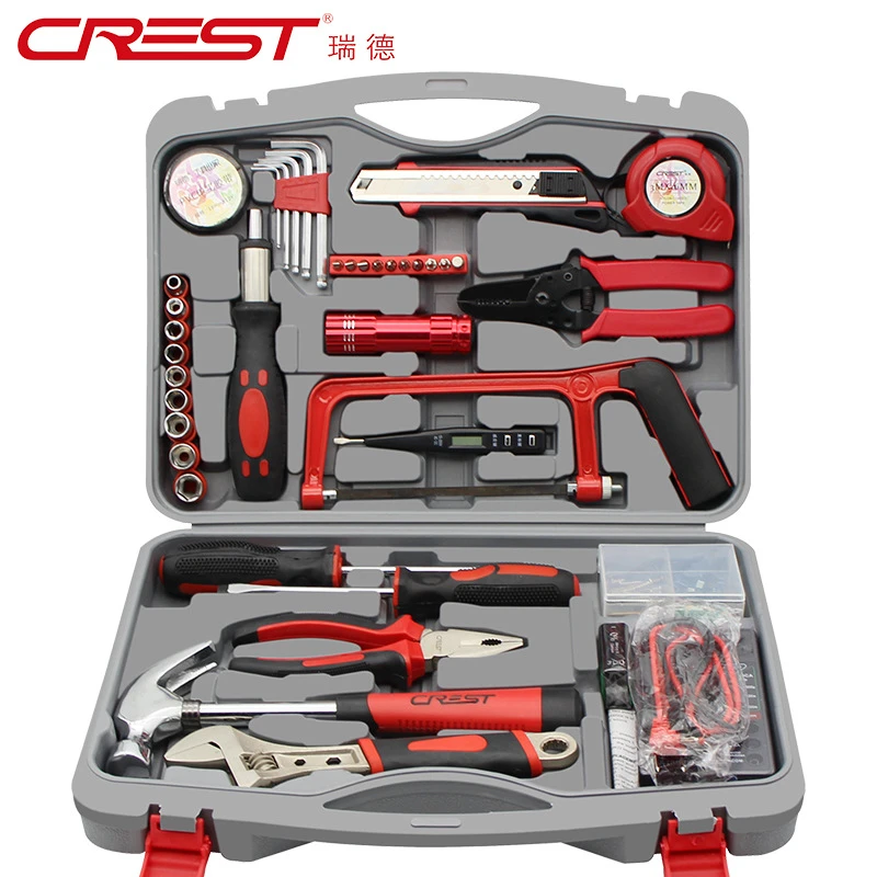 礼品手动五金家用工具箱团购套装组合瑞德家庭维修理
