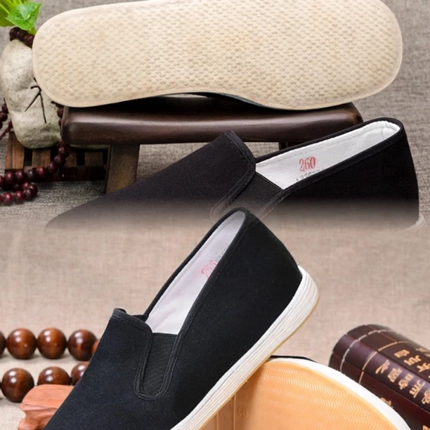 老北京布鞋厂家直销礼服呢面料布鞋+全贴相巾优惠套餐