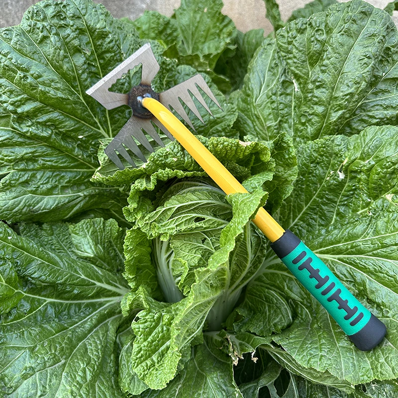 新款锰钢连根拔草神器除草工具园艺小耙子农用手握式松土挖野菜铲