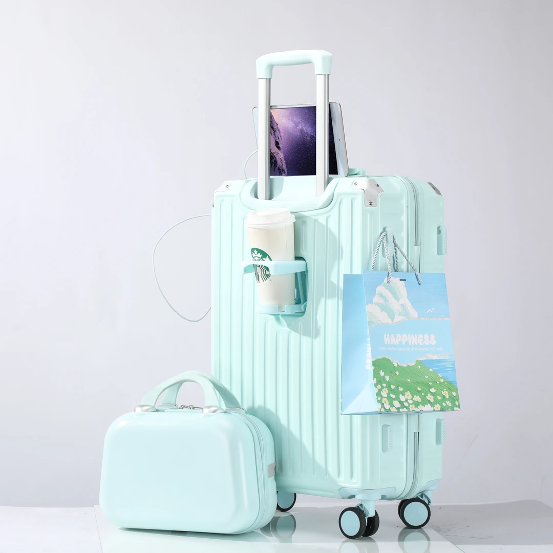 高端行李箱多功能学生行李箱