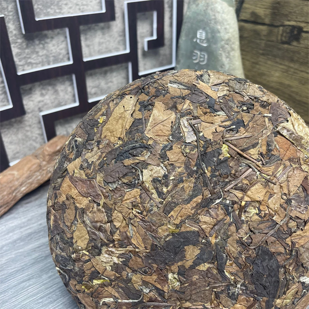 【管阳镇·思路和】枣香寿眉2017年日晒寿眉饼福鼎白茶300g