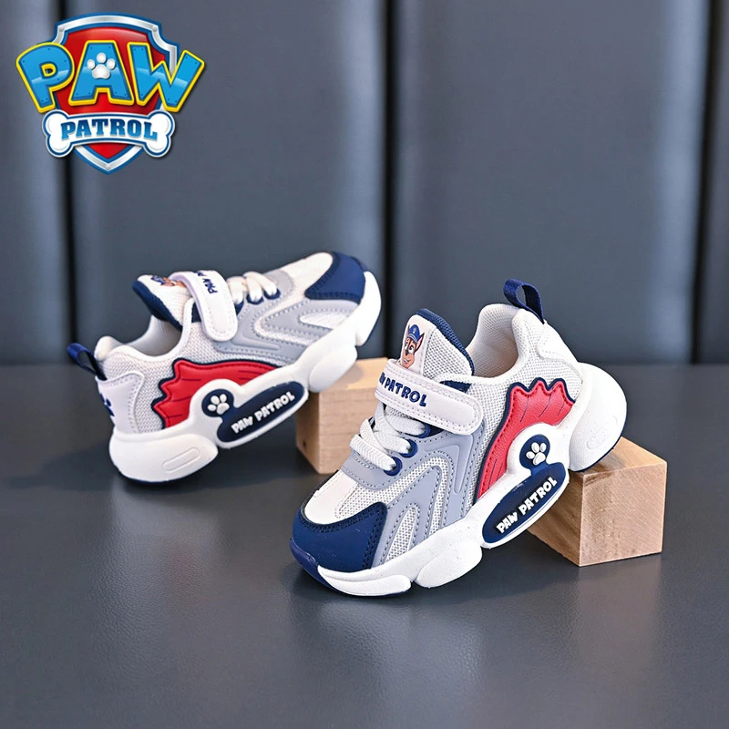 汪汪队品牌儿童学步鞋2024春秋季新款小童宝宝运动防滑儿童机能鞋