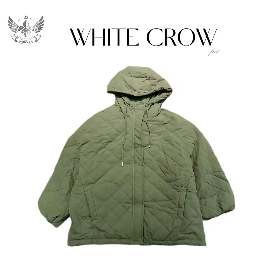 白乌鸦【飞行嘉宾】连帽棉服外套1080户外休闲