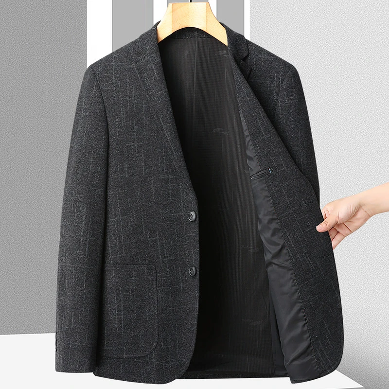 万宝路秋冬新款单件西装西服商务休闲男中青年西装男士西服韩版