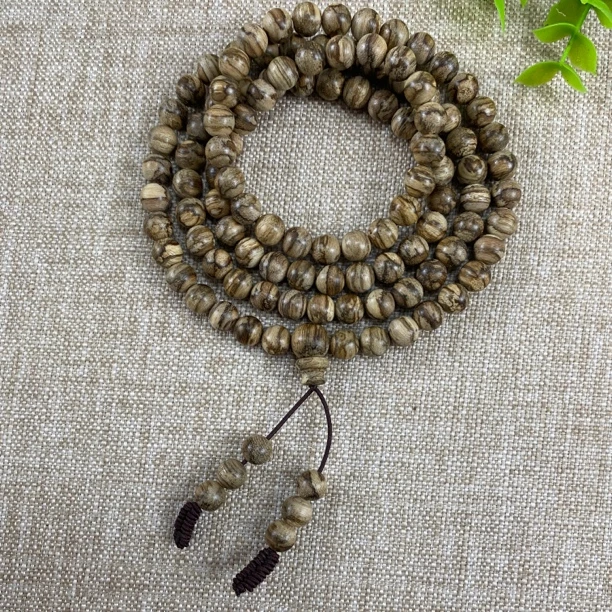 【正品】达拉干沉香，虎斑纹老料，7 x108 mm，重13..32克（多样性发货）