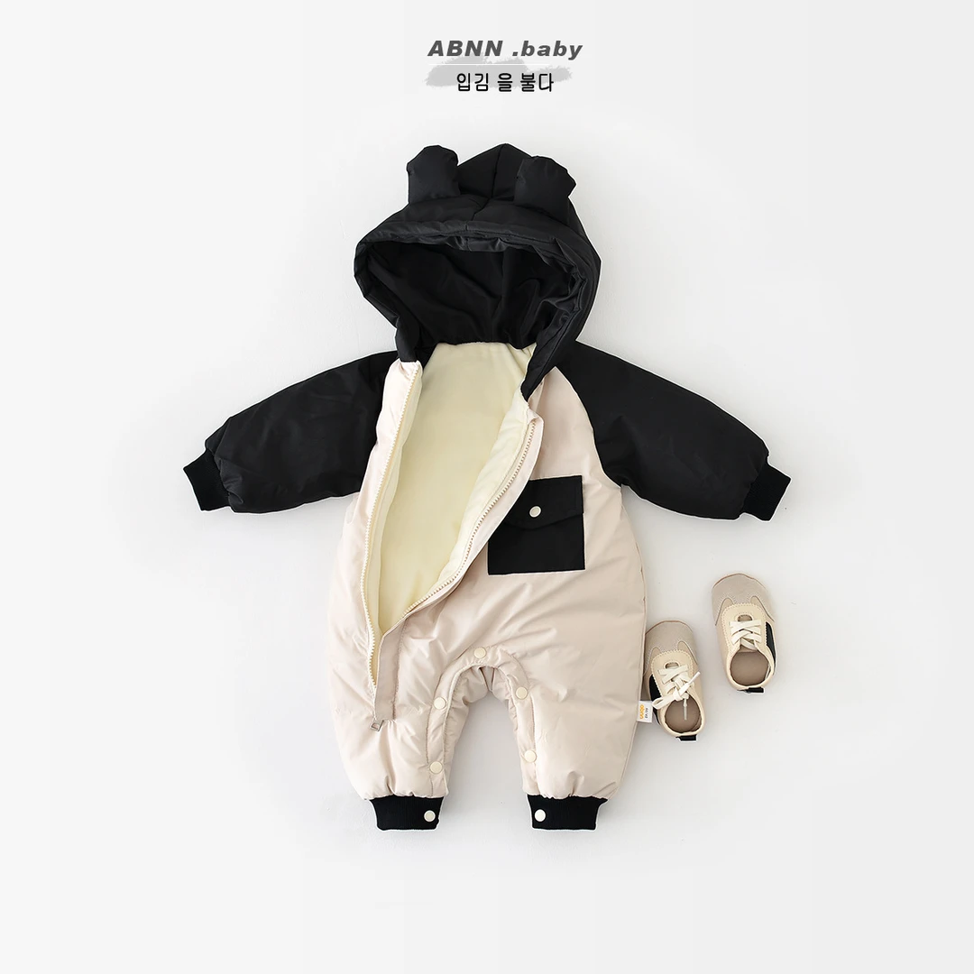 儿童婴儿幼儿宝宝连体衣加绒加厚冬季儿童婴儿幼儿宝宝连体衣加绒