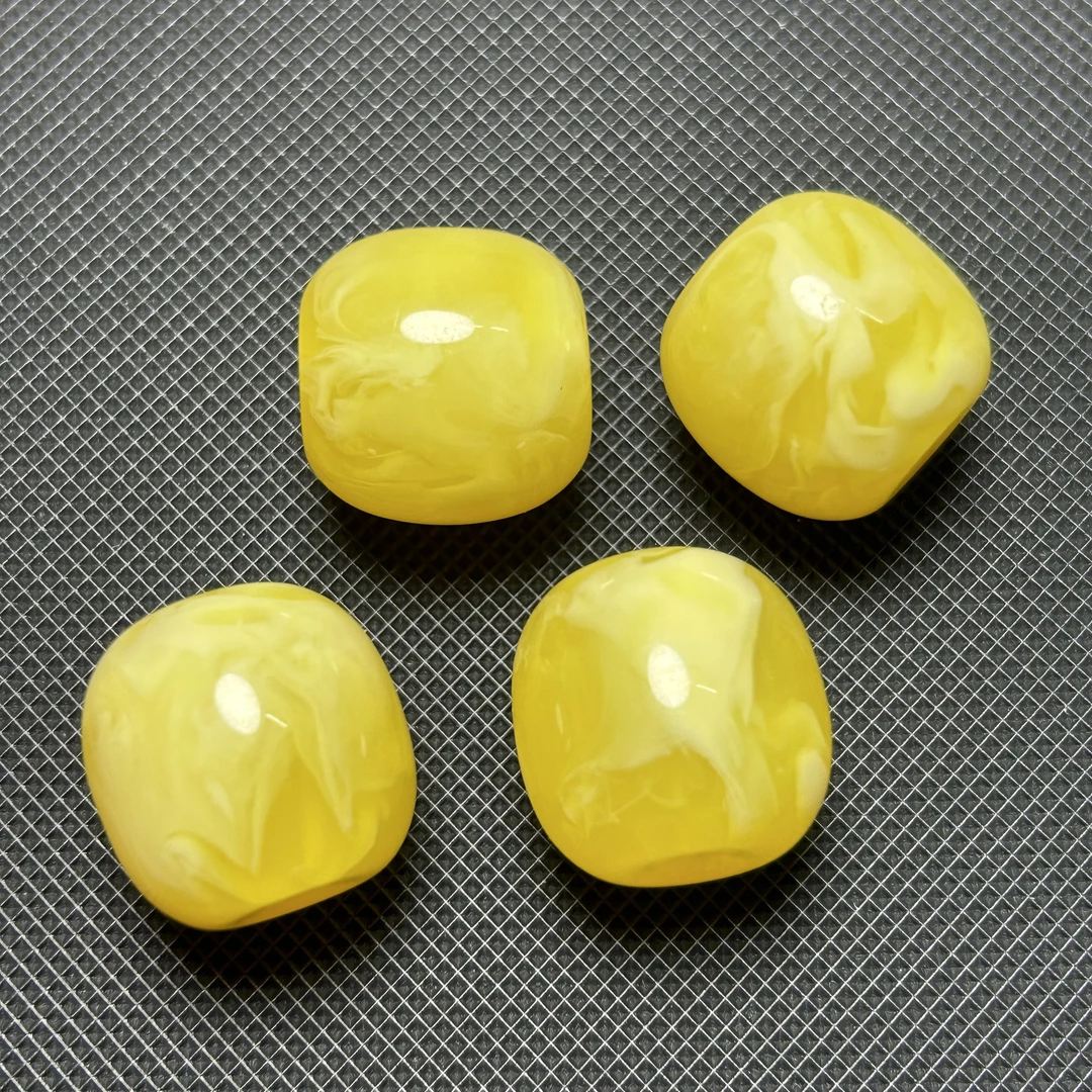 老型珠卡18*17mm单珠文玩手工DIY 配饰百妖花散珠【手串拍12颗】