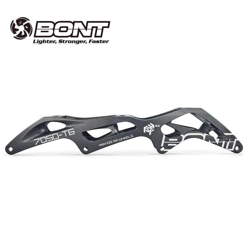 BONT 7050铝合金2点款轮滑支架刀架旱冰鞋支架竞速鞋溜冰支架