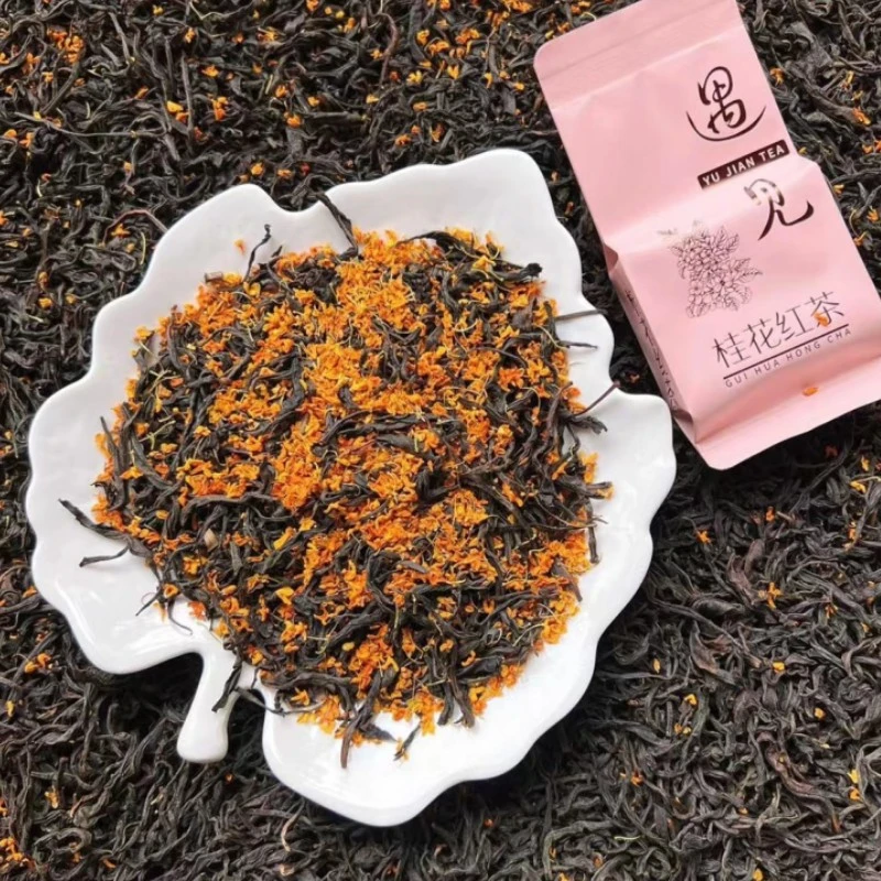 爆款直降桂花红茶2025新茶桂花食用茶浓香型小包装茶叶浓郁醇厚