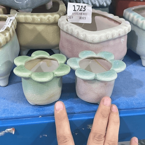 红陶20CM以下2个浮力