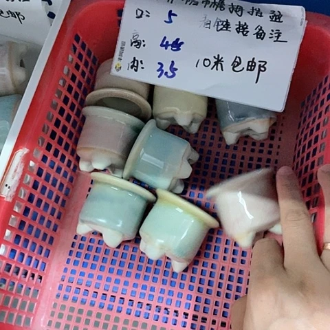 红陶20CM以下随机3个