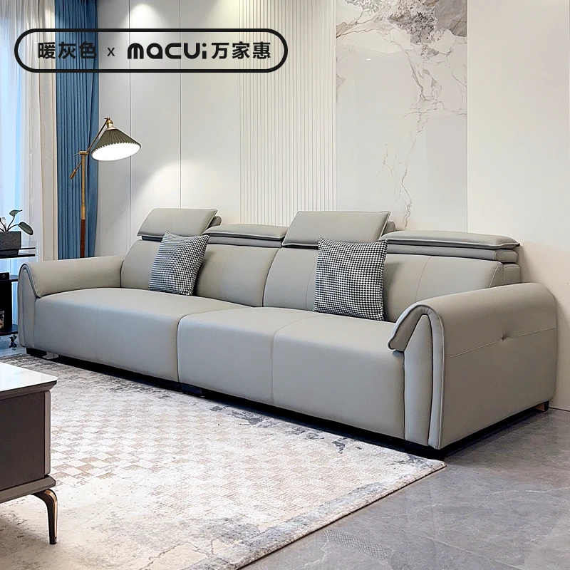 【中间商直播间专属】2.2头层真皮+55D高弹海绵沙发