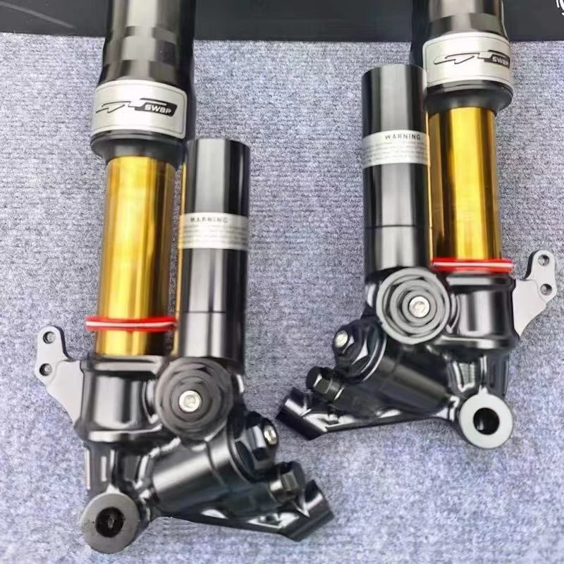 电动车SWGT倒置46芯前减震小牛九号四代目改装多色可选鲨王减震