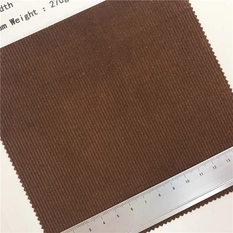 15坑无弹外销灯芯绒面料19个颜色现货供应厂家直销时尚面料308626